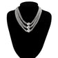 Jewelry exaggerated metal ball pendant necklace personality multi-layer box chain retro necklace female