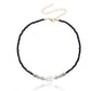 Jewelry Bohemian Small Rice Bead Crystal Imitation Pearl Necklace Necklace Women's Necklace Doesn't Fade