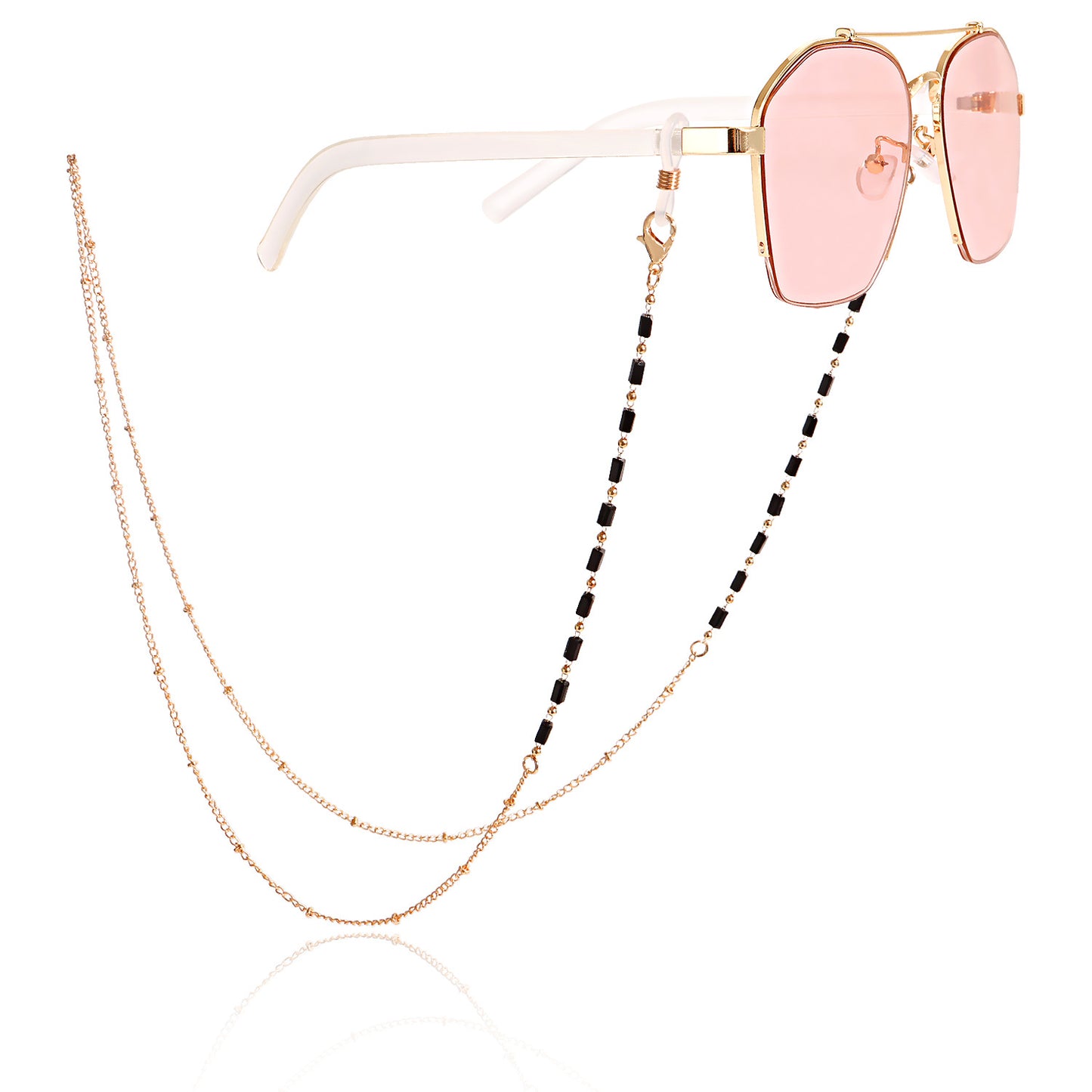Jewelry Glasses Chain Mask Hanging Chain Fashion Crystal Devil Eyes Sunglasses Chain
