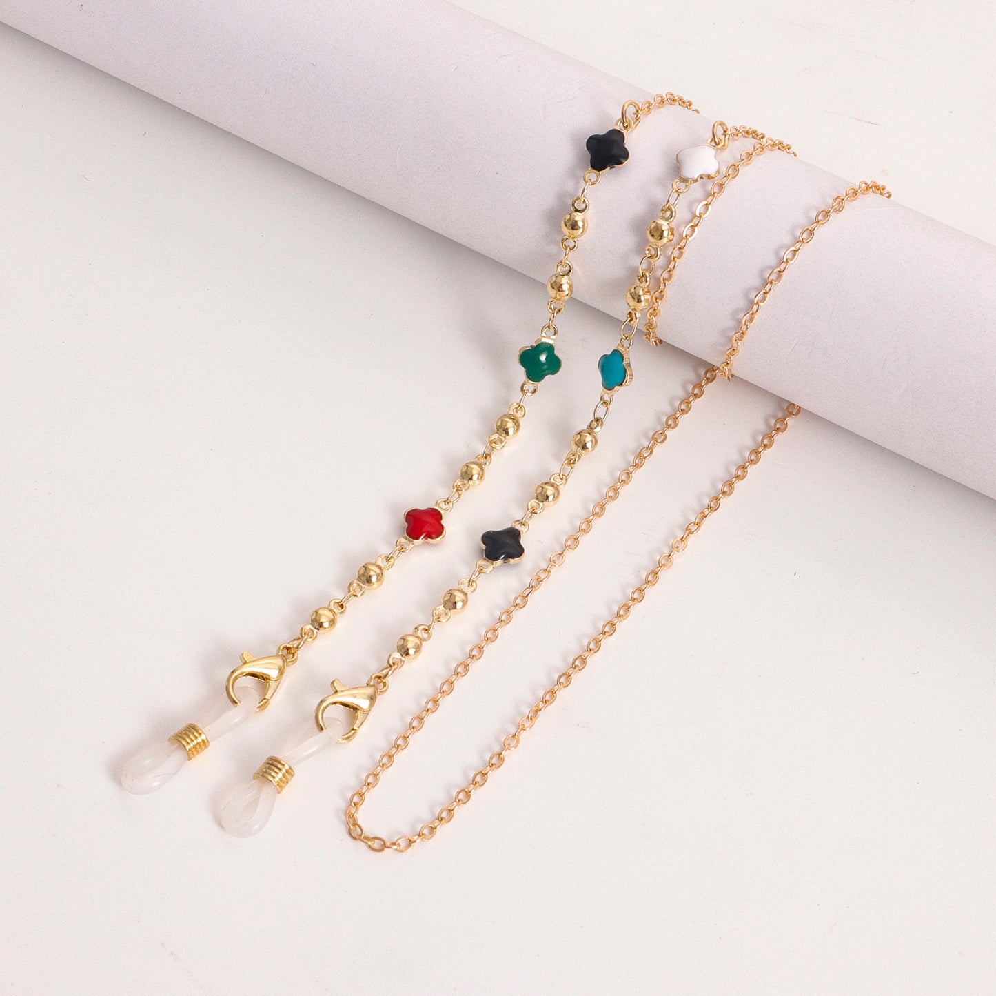 Accessories Mask Chain Glasses Chain Metal Glasses Chain Devil's Eye Mask Chain