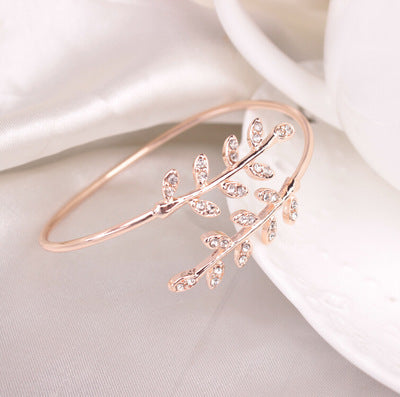 Jewelry Personality Bow Knot Flower Simple Open Bracelet Fashion Creative Bracelet Bracelet