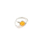 Jewelry Versatile Winding Metal Ring Hand Decoration Personality Simple Color Crack Bead Ring Female