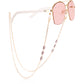 Fashion popular mask hanging chain glasses chain necklace acrylic resin mask chain