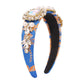 F3187 hair hoop wide-brimmed retro fashion imitation pearl hair accessories elegant temperament inlaid diamond head hoop