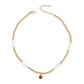 N154 Bohemian Ethnic Necklace CCB Beaded Leisure Vacation Necklace Simple Fashion Necklace Women