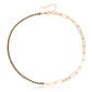 Jewelry claw chain micro-inlaid colored diamond necklace necklace female wild ins niche design hot girl necklace