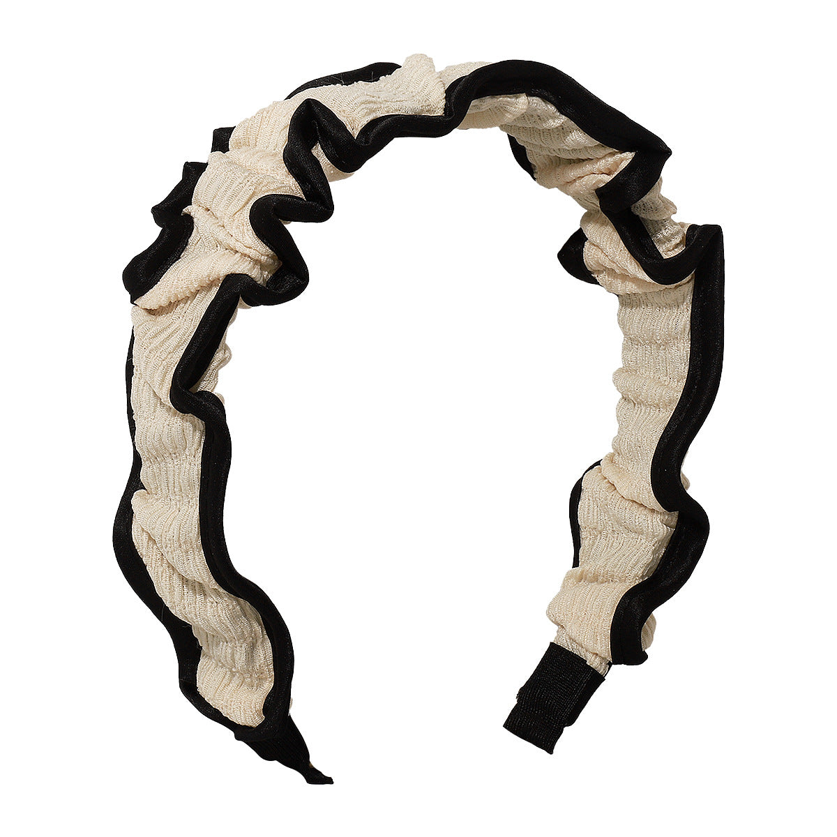 F4261 hair accessories gentle and elegant folds wide-brimmed headband Xiaoxiang fashion Mori girl headband