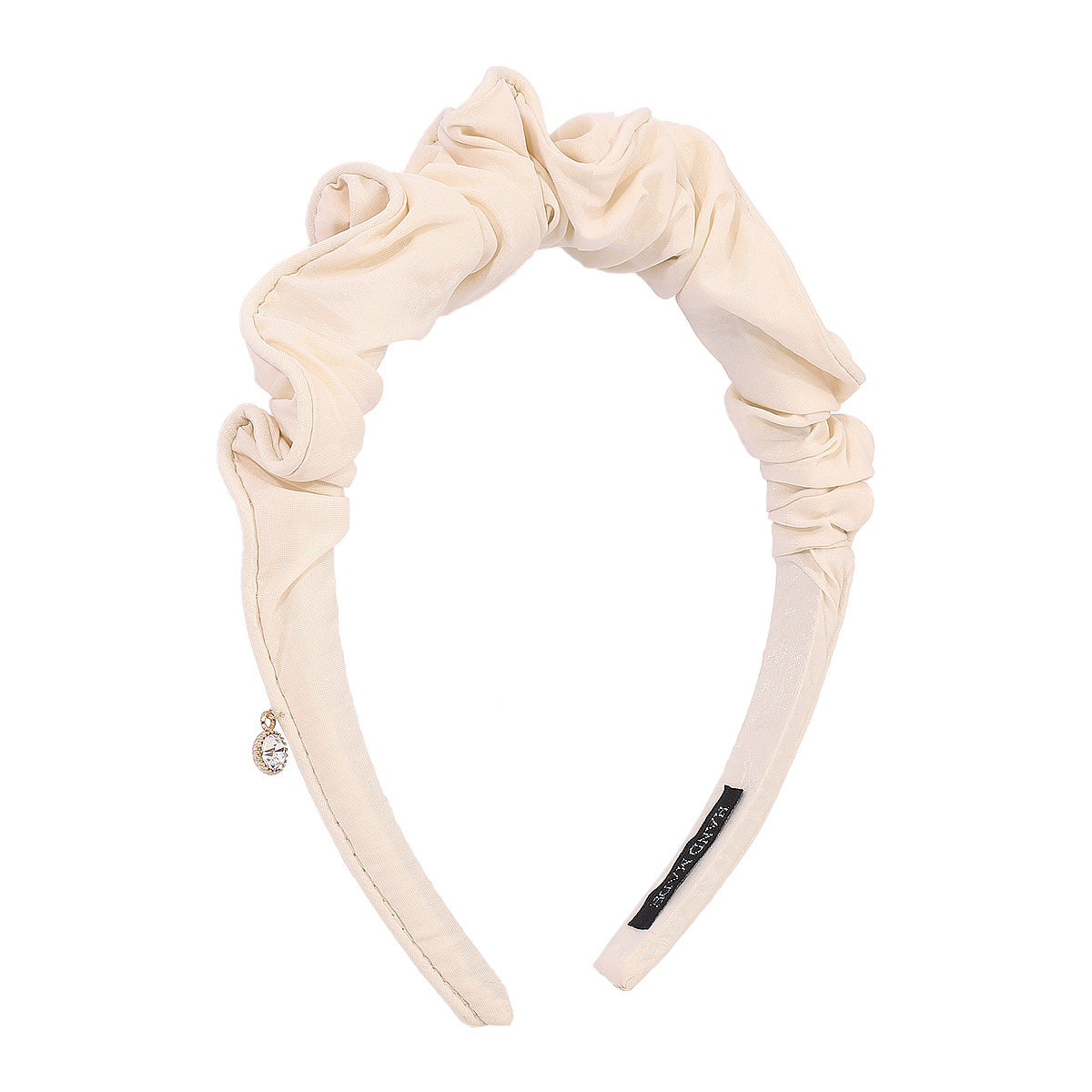 F493 jewelry simple small fresh pure color folded headband fashion commuting out fabric headband