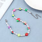 Fashion trend net red imitation pearl soft pottery flower clavicle chain ins a variety of fruit necklace