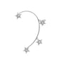 Mori Super Fairy Diamond Butterfly Ear Hanging Earbone Clip Fashion Temperament Niche Design No Pierced Ear Clip Versatile Earrings
