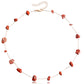 Jewelry ins beach color natural irregular gravel necklace necklace female clavicle chain