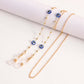 Accessories Mask Chain Glasses Chain Metal Glasses Chain Devil's Eye Mask Chain