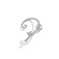 Jewelry Sweet Cool Flower Elf Earrings Female Personality Creative Snake Dragon Shape Animal Outline Earrings