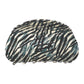 F429 Literary Retro Image School Printing Ponytail Clip Contrast Color Resin Geometric Fashion Shark Hair Clip