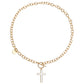 Jewelry punk clavicle chain niche design mother-of-pearl necklace female trend alloy sweater chain necklace