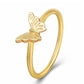 Ins cold zircon opening love ring super fairy fashion star letter hollow index finger ring net red