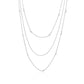 Jewelry Elegant Imitation Pearl Layer Necklace Geometric Trend Street Style Necklace