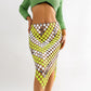 Jewelry Sexy Collision Color Sequins Handmade Skirt Women's Beach Show Round Body Chain