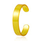 Jewelry simple solid color all-match popular jewelry female fluorescent color half circle acetate open bracelet