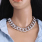 Creative Jewelry Fashion Simple Trend Geometric Clavicle Chain Exaggerated Aluminum Chain Necklace