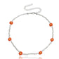 Necklace Jewelry Bohemian Transparent White Rice Beads Colorful Daisy Flower Necklace Necklace Female Niche Design