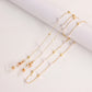 Popular mask hanging chain glasses hanging chain mask chain eye chain love pearl mask chain eye chain