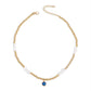 N154 Bohemian Ethnic Necklace CCB Beaded Leisure Vacation Necklace Simple Fashion Necklace Women