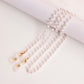 Mask hanging chain glasses hanging chain crystal glasses chain imitation pearl mask chain glasses chain
