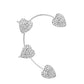 Mori Super Fairy Diamond Butterfly Ear Hanging Earbone Clip Fashion Temperament Niche Design No Pierced Ear Clip Versatile Earrings