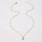 ZN55 fashion necklace creative palm eyes micro-inlaid zircon necklace retro simple single-layer necklace