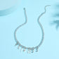 diy simple handmade alloy English word letter necklace hip-hop couple pendant short chain men and women
