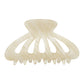 F4348 Elegant Lazy Fashion Clip Contrast Color Texture Geometric Pop Street Shoot Lady Shark Hair Clip