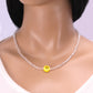 Popular Rice Beads Necklace Bohemian Necklace Necklace Smiley Face Millet Beads Simple Necklace
