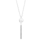 Jewelry Simple Knotted Tassel Long Necklace Sweater Chain Popular Pearl Women's Pendant