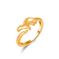 The same metal dinosaur ring fashion cute opening geometric animal ring trend jewelry