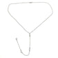 Jewelry Fashion Simple Water Drop Back Chain Trendy Women's Long Necklace Tassel Body Chain