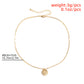 Jewelry Retro Simple Imitation Pearl Tag Necklace Hip Hop Trend Round Bead Snake Bone Chain Necklace