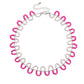 Jewelry Bohemian colored rice beads snake-shaped S-curved necklace ins niche fairy necklace