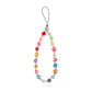INS trend mobile phone chain beaded chain mobile phone shell pendant pendant hand-woven pendant diy mobile phone lanyard
