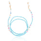 Jewelry Bohemia pure color rice beads LOVE letter glasses chain accessories women's mask non-slip chain
