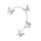 Mori Super Fairy Diamond Butterfly Ear Hanging Earbone Clip Fashion Temperament Niche Design No Pierced Ear Clip Versatile Earrings