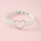 N9696 Necklace Gothic Punk Vampire Necklace Love Wings Collar Choker Necklace