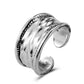 Old opening geometric ring ins personality trend adjustable irregular ring punk jewelry female