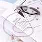 Popular Jewelry Black and White Pearl Non-slip Anti-lost Glasses Chain Mask Lanyard