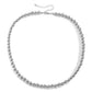 Jewelry Retro Simple Imitation Pearl Tag Necklace Hip Hop Trend Round Bead Snake Bone Chain Necklace