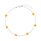 Jewelry Rice Bead Flower Necklace Women's Fashionable Temperament Adjustable Necklace