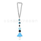 Fashion cartoon resin color small mushroom creative key chain men and women car bag key chain pendant