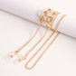 Mask hanging chain glasses hanging chain glasses chain mask chain glasses metal hanging chain metal chain