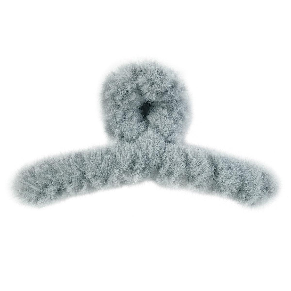 F4965 personality temperament sweet plush velvet clip mohair girl heart cute and elegant autumn and winter shark clip