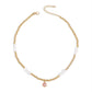 N154 Bohemian Ethnic Necklace CCB Beaded Leisure Vacation Necklace Simple Fashion Necklace Women